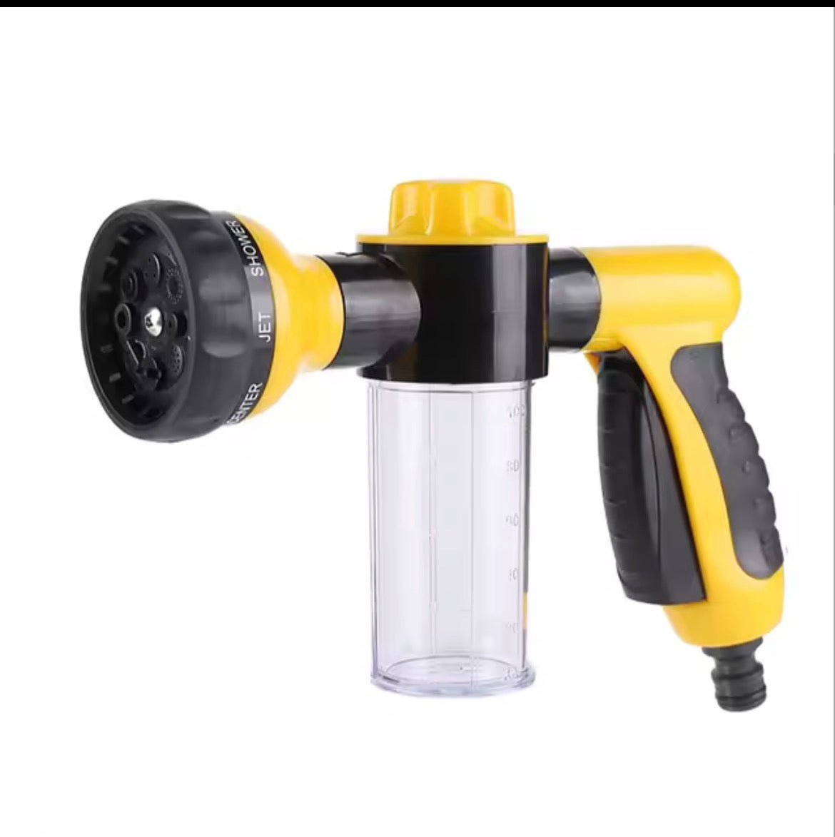 High-Pressure Sprayer Nozzle Hose Dog Shower Gun 3 Mode Adjustable Pet Wash Cleaning Bath Water Foam Soap Sprayer Dog Clean Tool