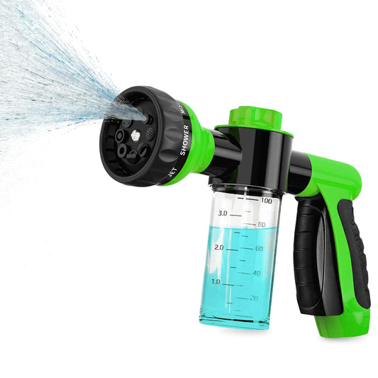 High-Pressure Sprayer Nozzle Hose Dog Shower Gun 3 Mode Adjustable Pet Wash Cleaning Bath Water Foam Soap Sprayer Dog Clean Tool